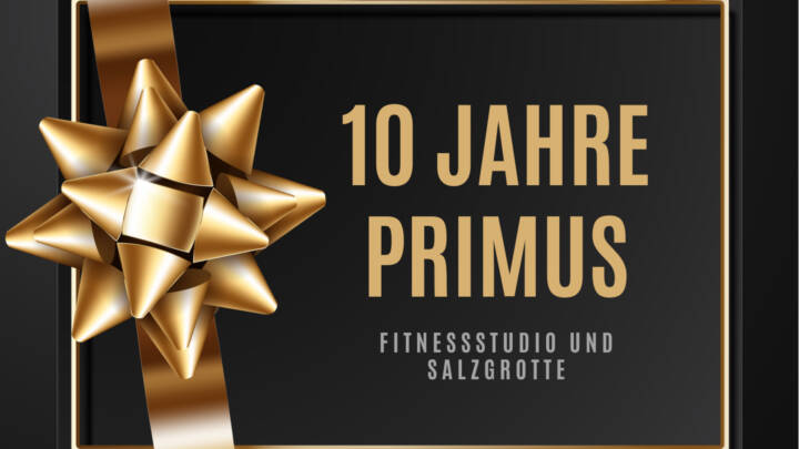 10 Jahre Primus Fitnessstudio