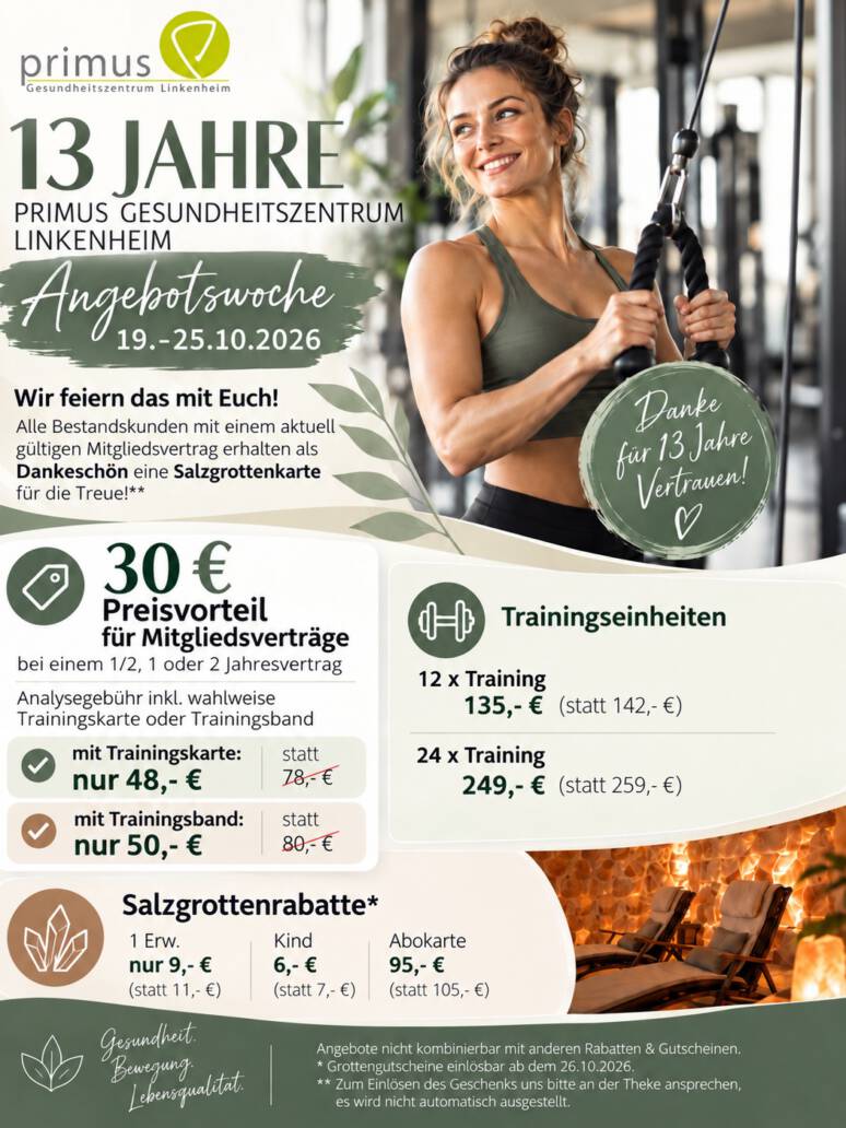 Primus Angebote 13 Geburtstag